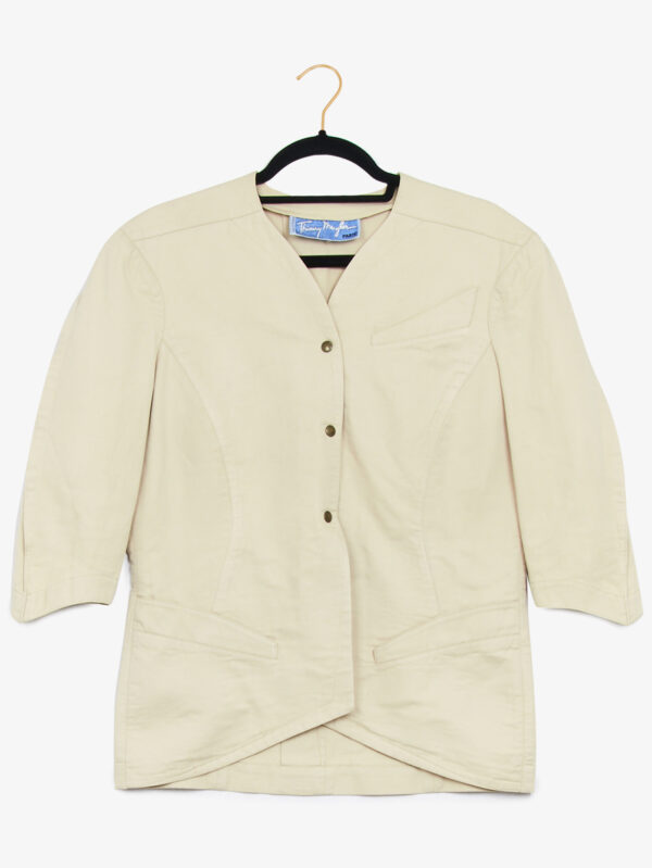 Veste beige Thierry Mugler