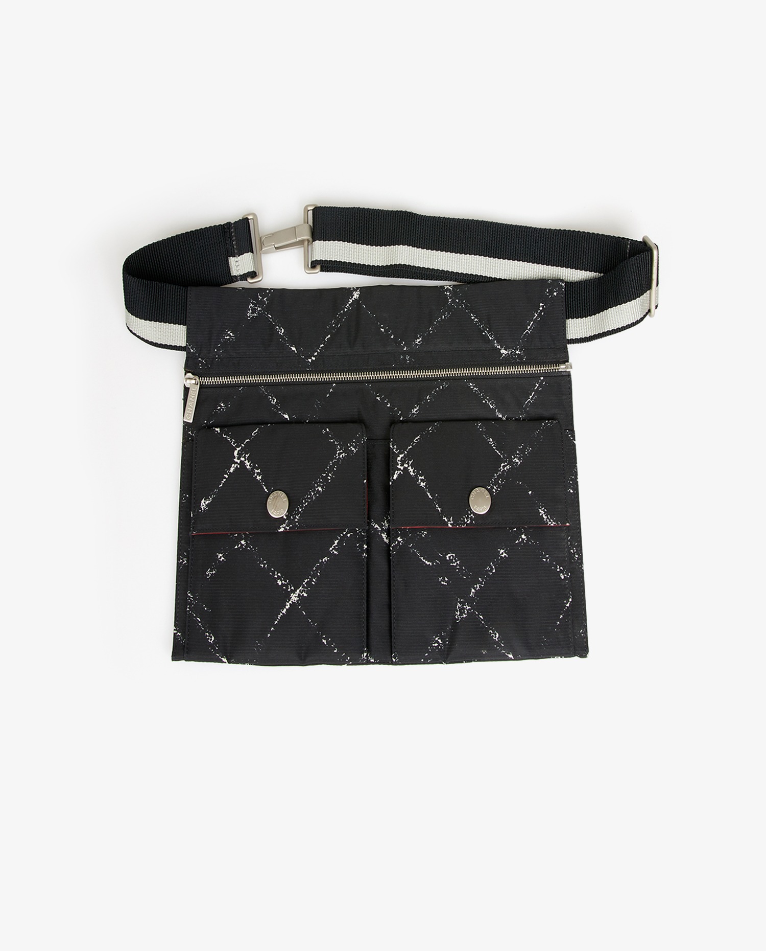 Chanel black canvas belt bag - Image 7