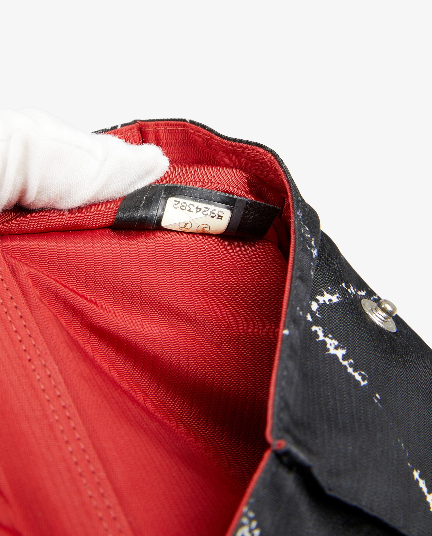 Chanel black canvas belt bag - Image 3