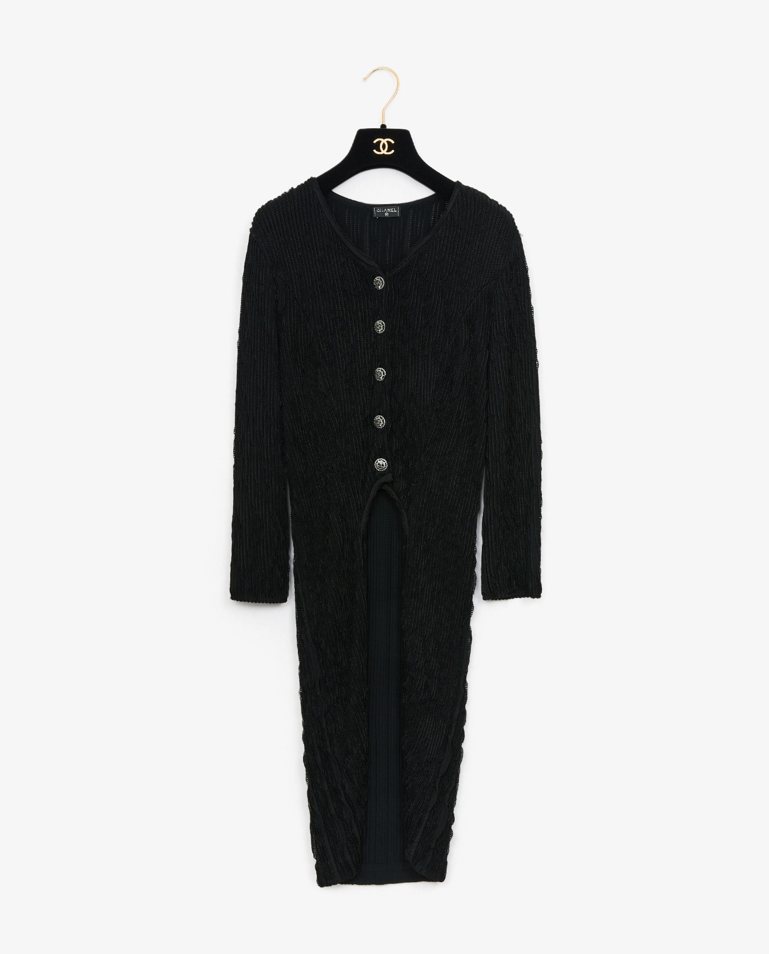 Long gilet Chanel noir