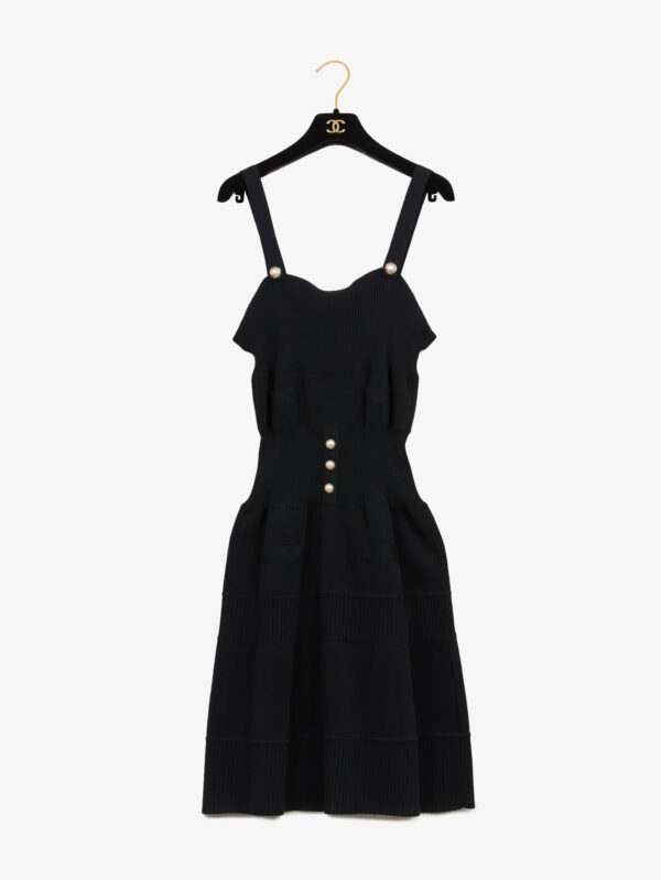 Chanel black dress