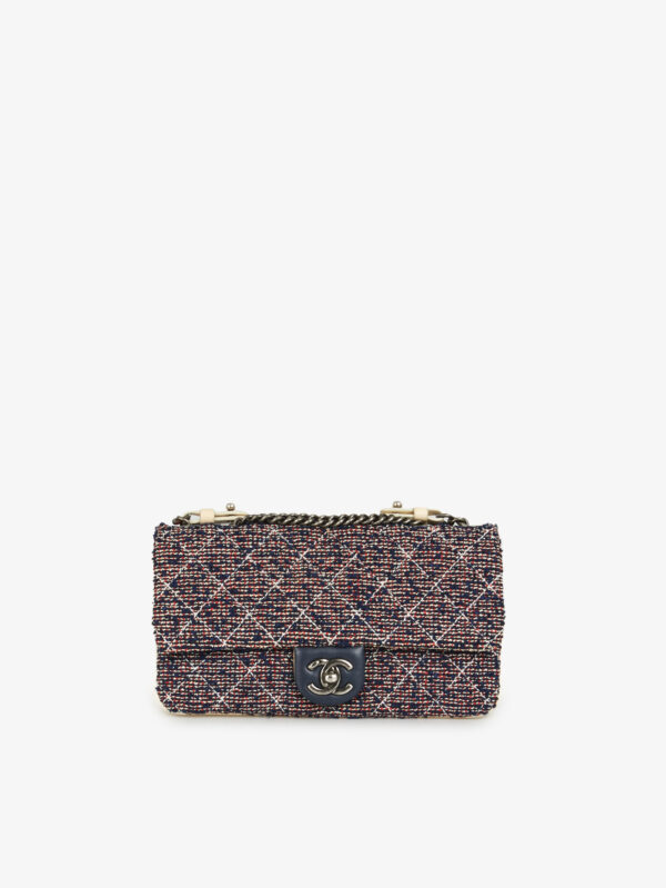 Sac Chanel tweed matelassé
