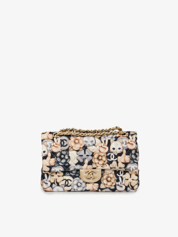 Sac Classique Chanel toile chat