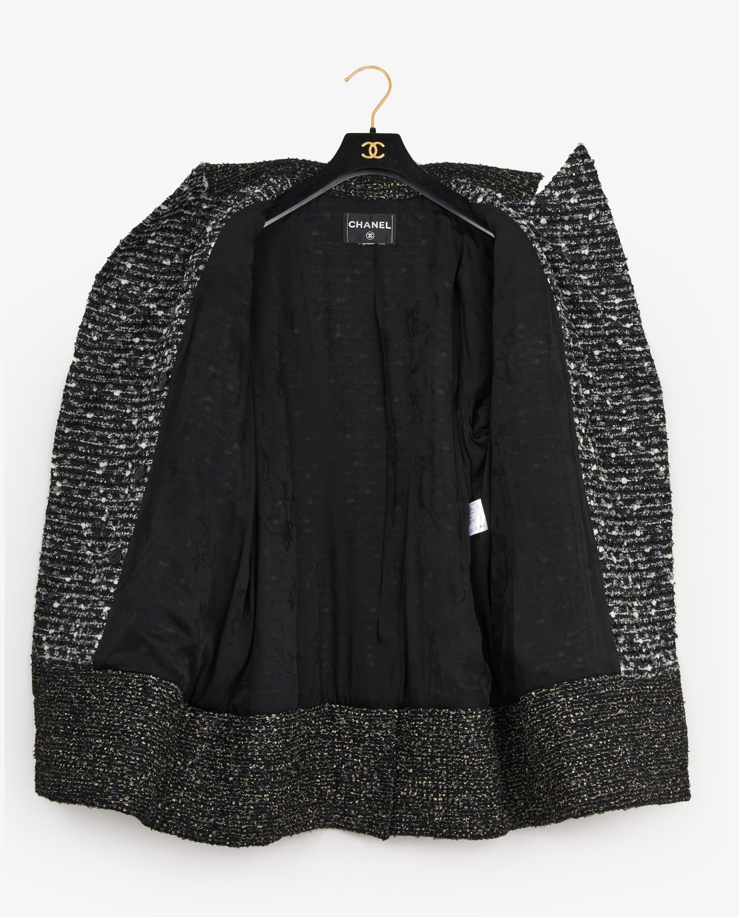 Veste longue Chanel tweed – Image 3