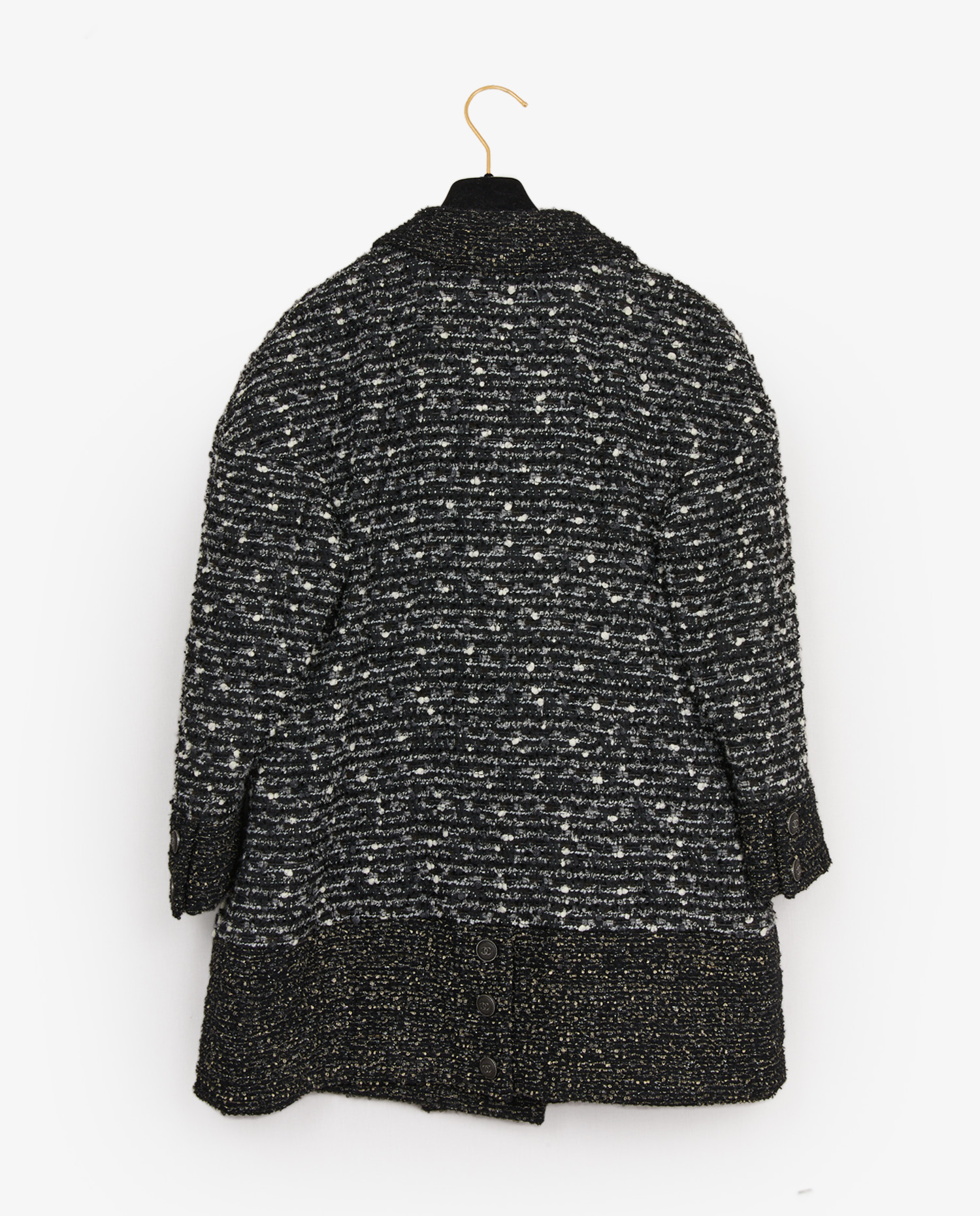 Veste longue Chanel tweed – Image 2