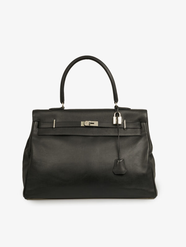 Kelly Relax Hermès sikkim noir