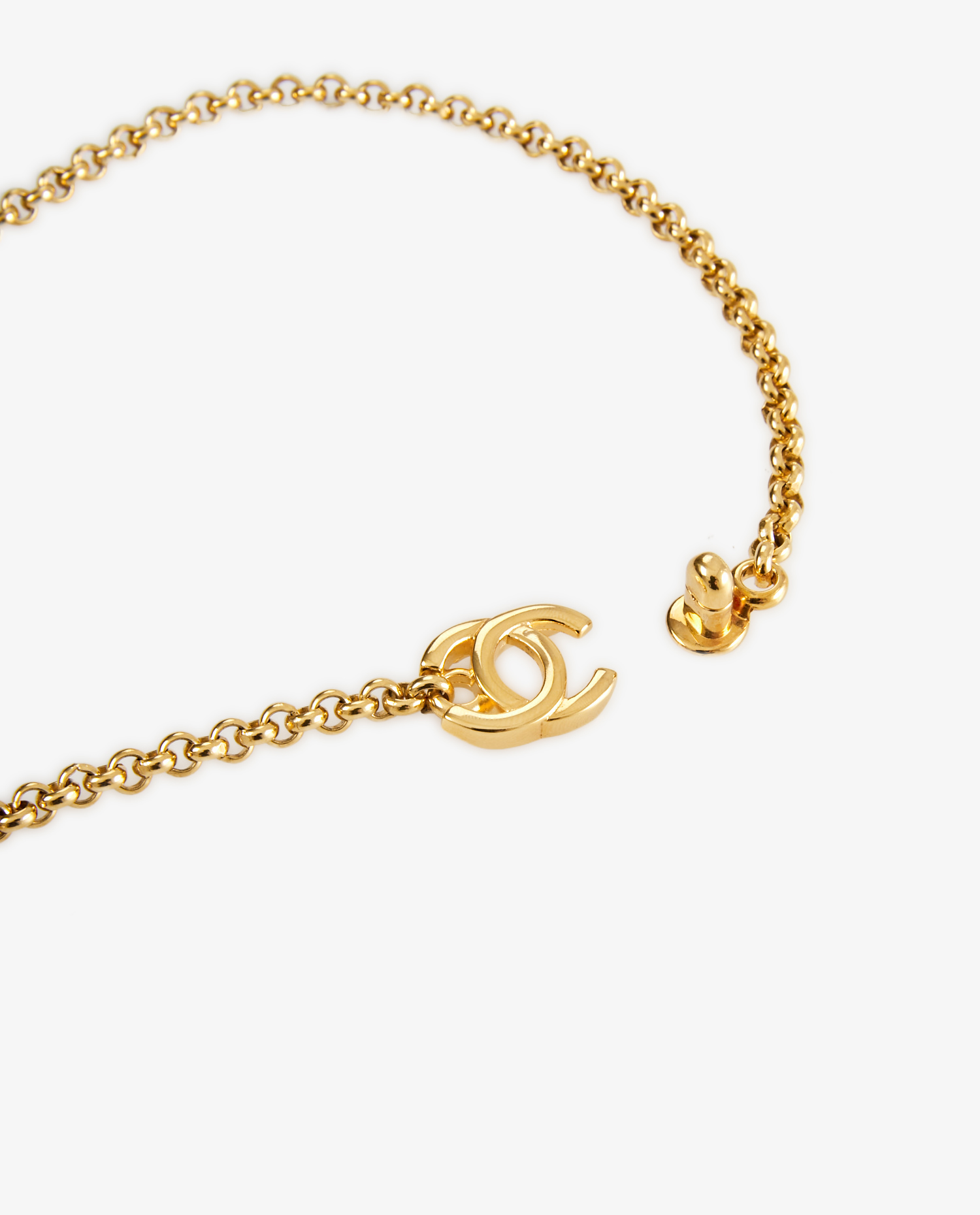 Chanel CC vintage necklace - Image 4