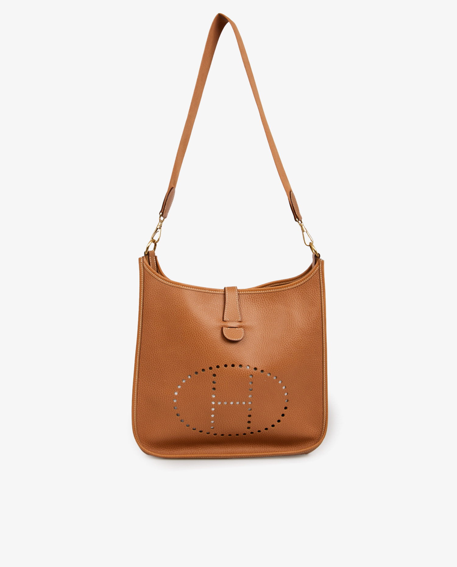 Evelyne Hermès gold bag