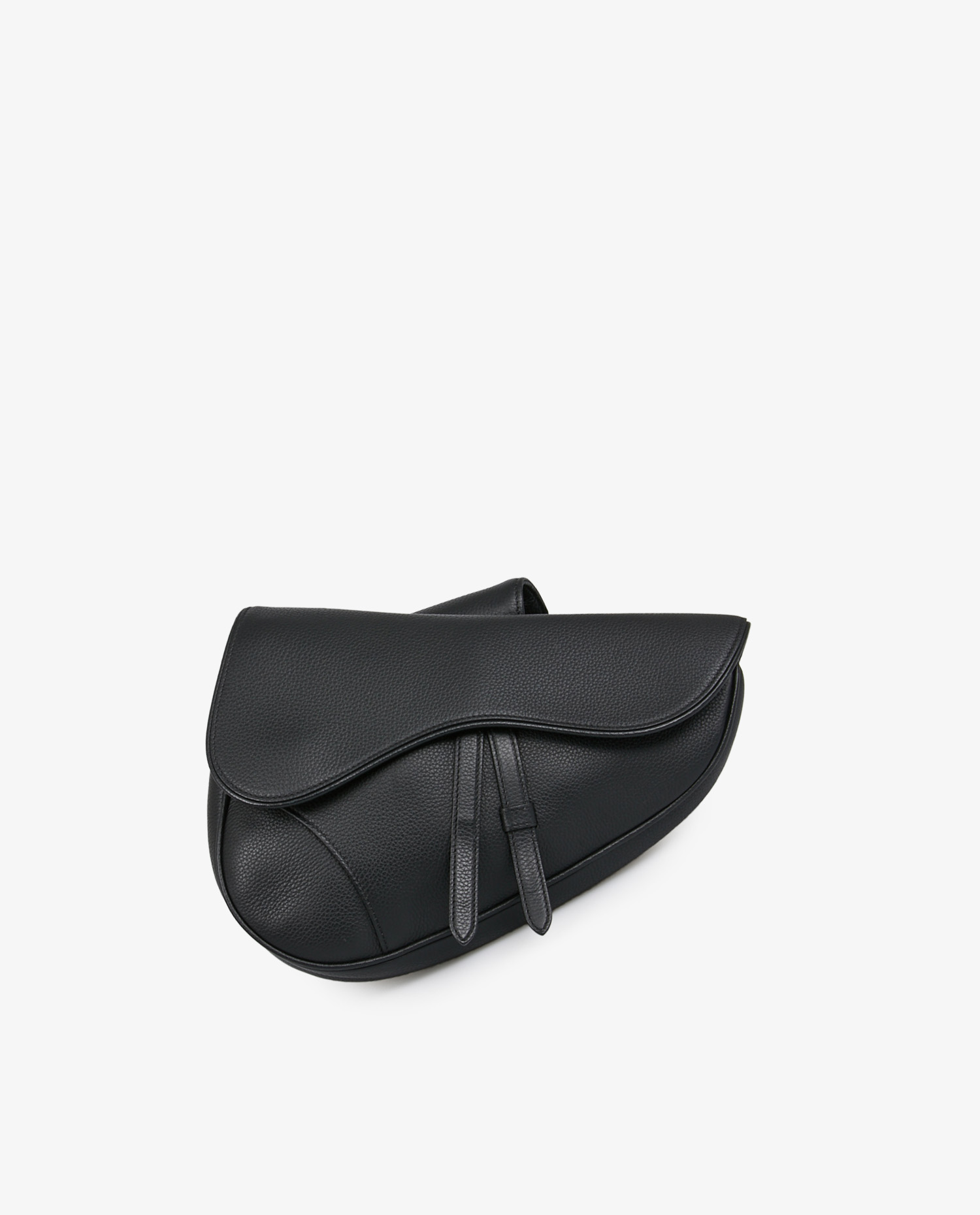 Sac Saddle Dior PM cuir grainé noir – Image 8