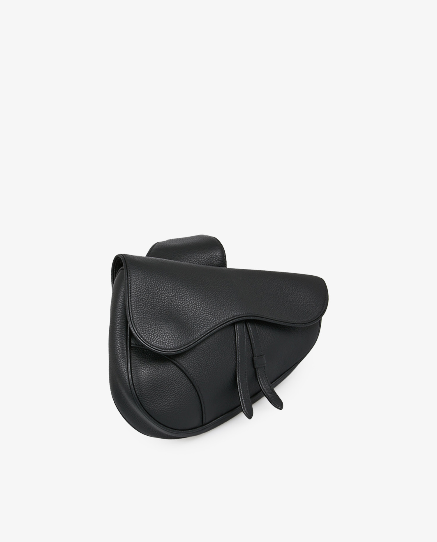 Sac Saddle Dior PM cuir grainé noir – Image 2