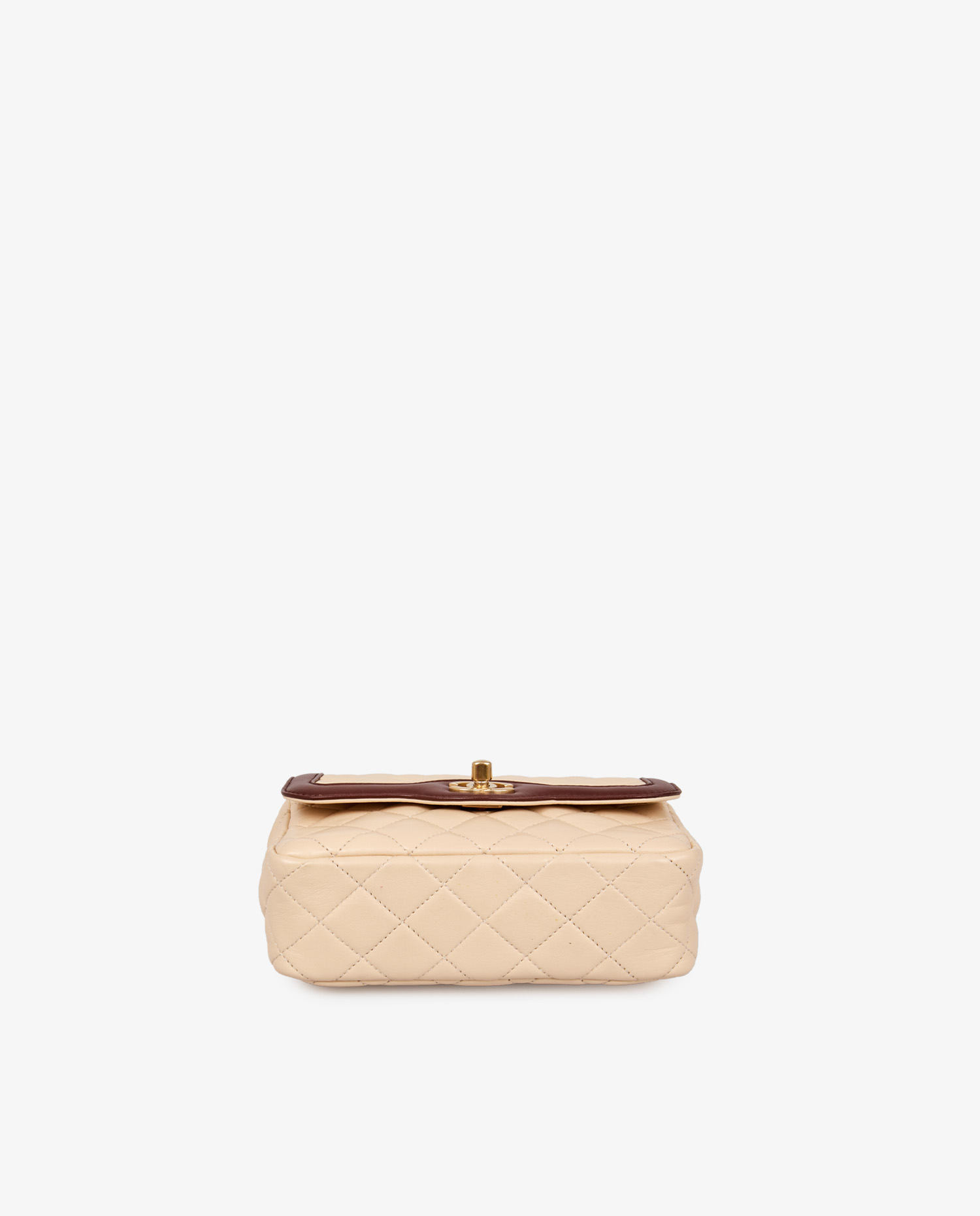 Chanel two-tone lambskin leather mini bag - Image 5