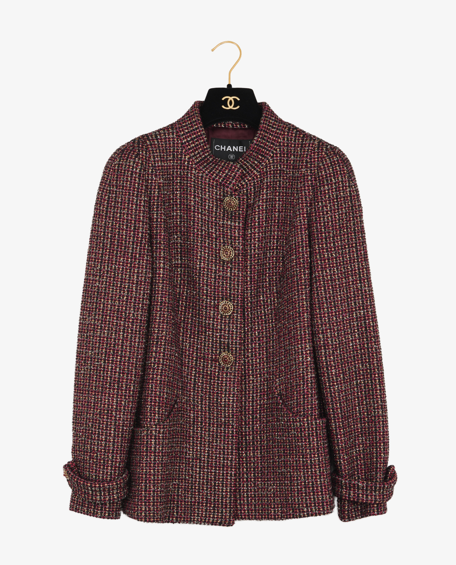 Chanel tweed jacket Paris-Bombay