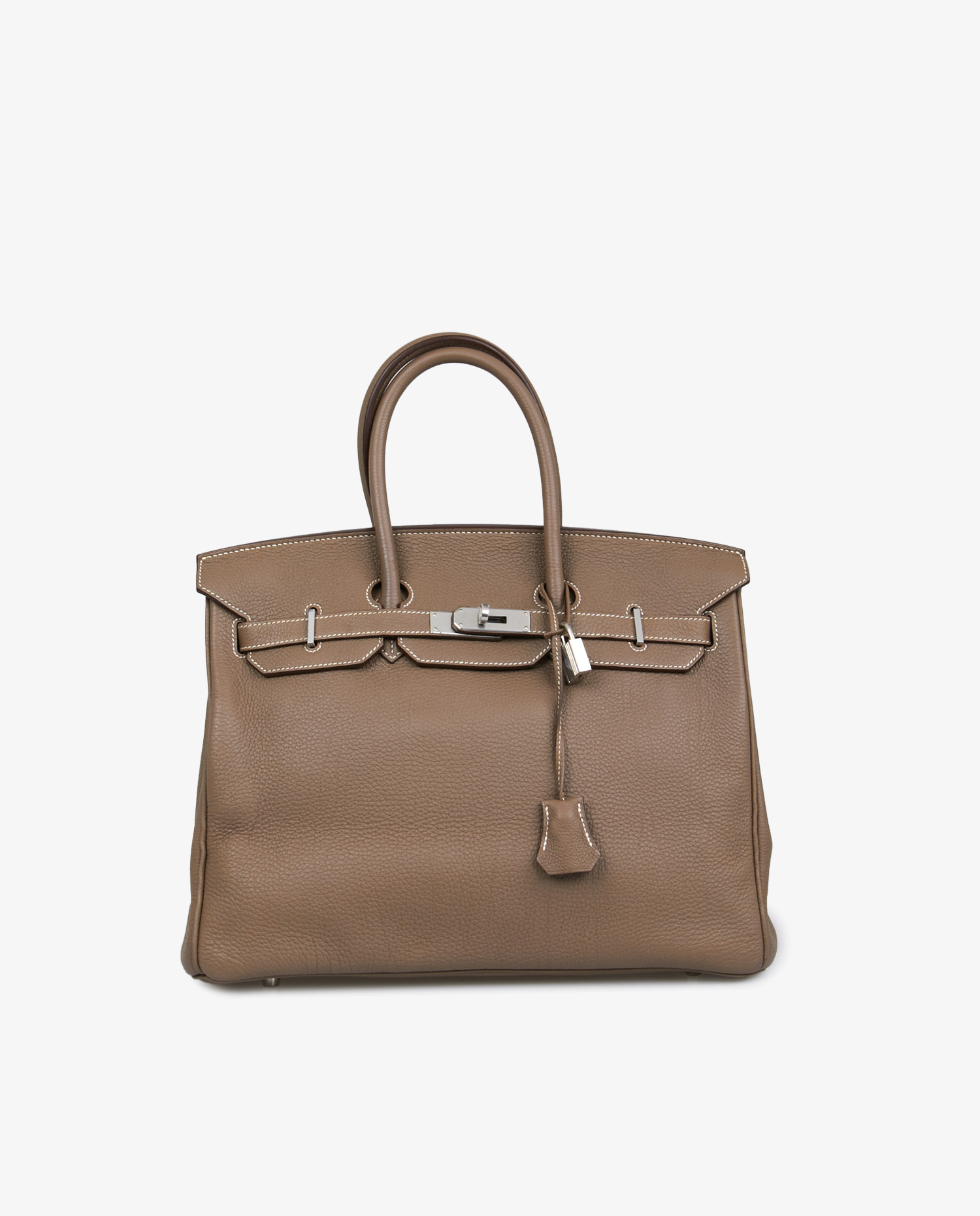 Birkin 35 togo etoupe Hermès palladium