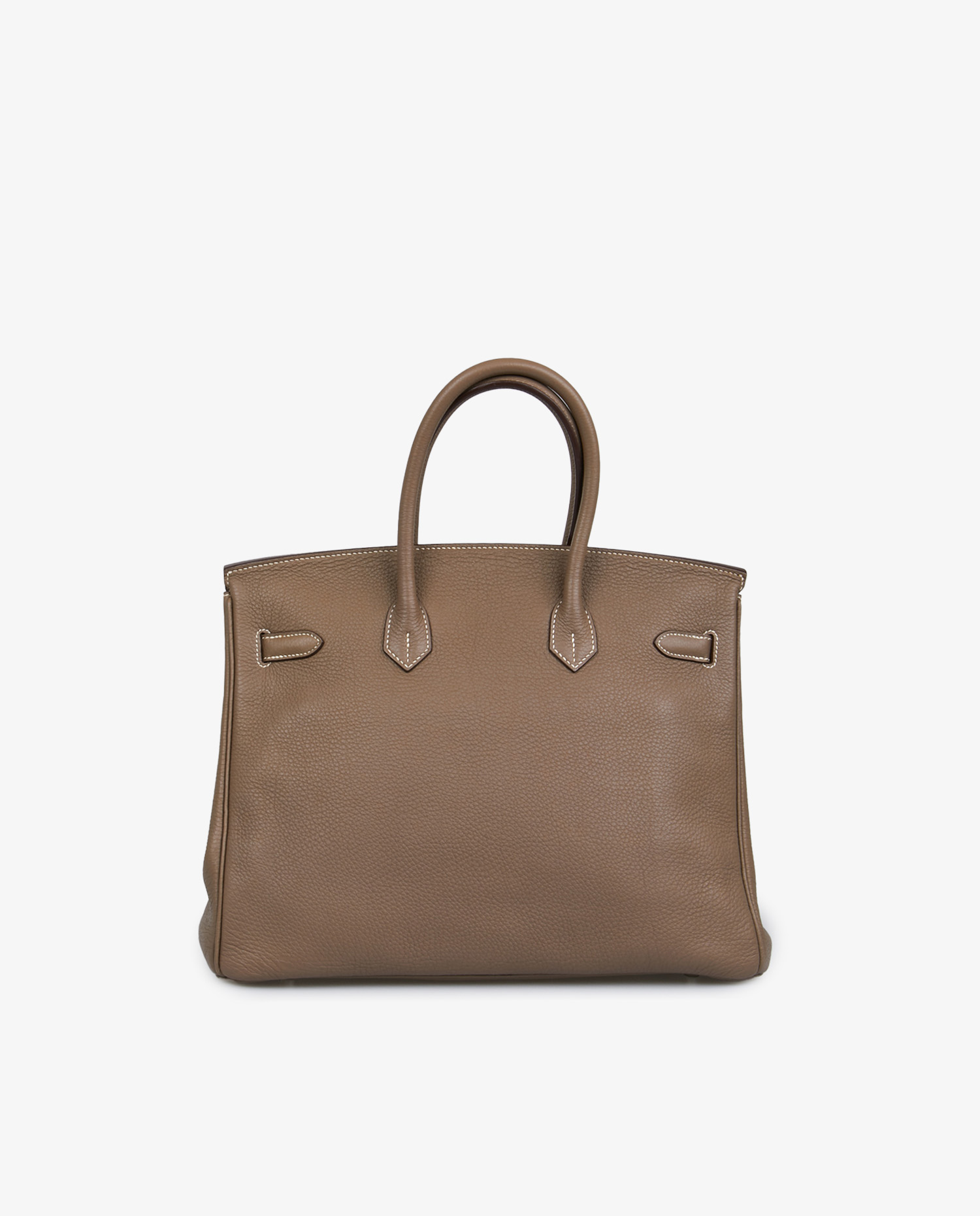 Birkin 35 togo etoupe Hermès palladium - Image 4