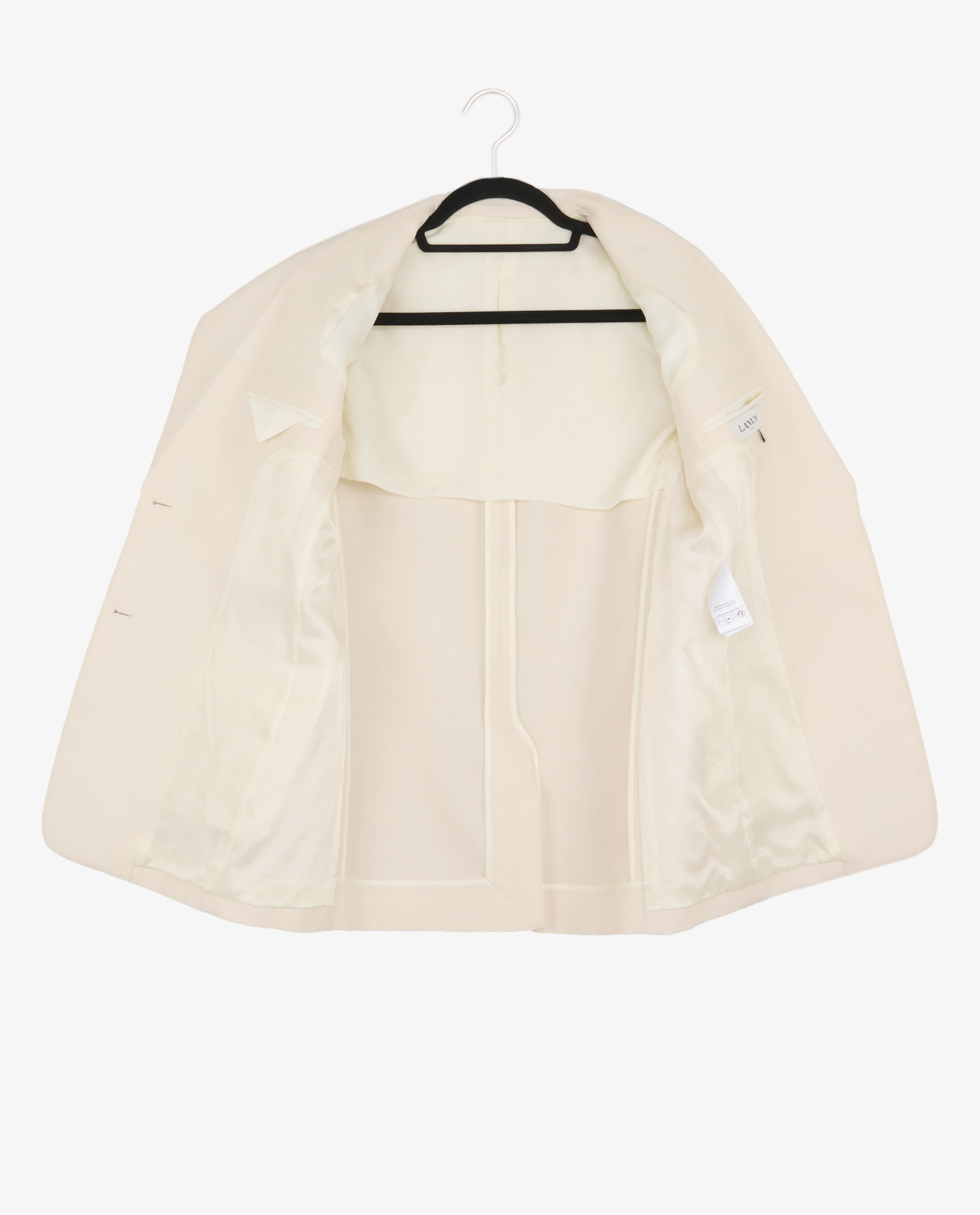 Veste Lanvin laine vierge blanche – Image 3