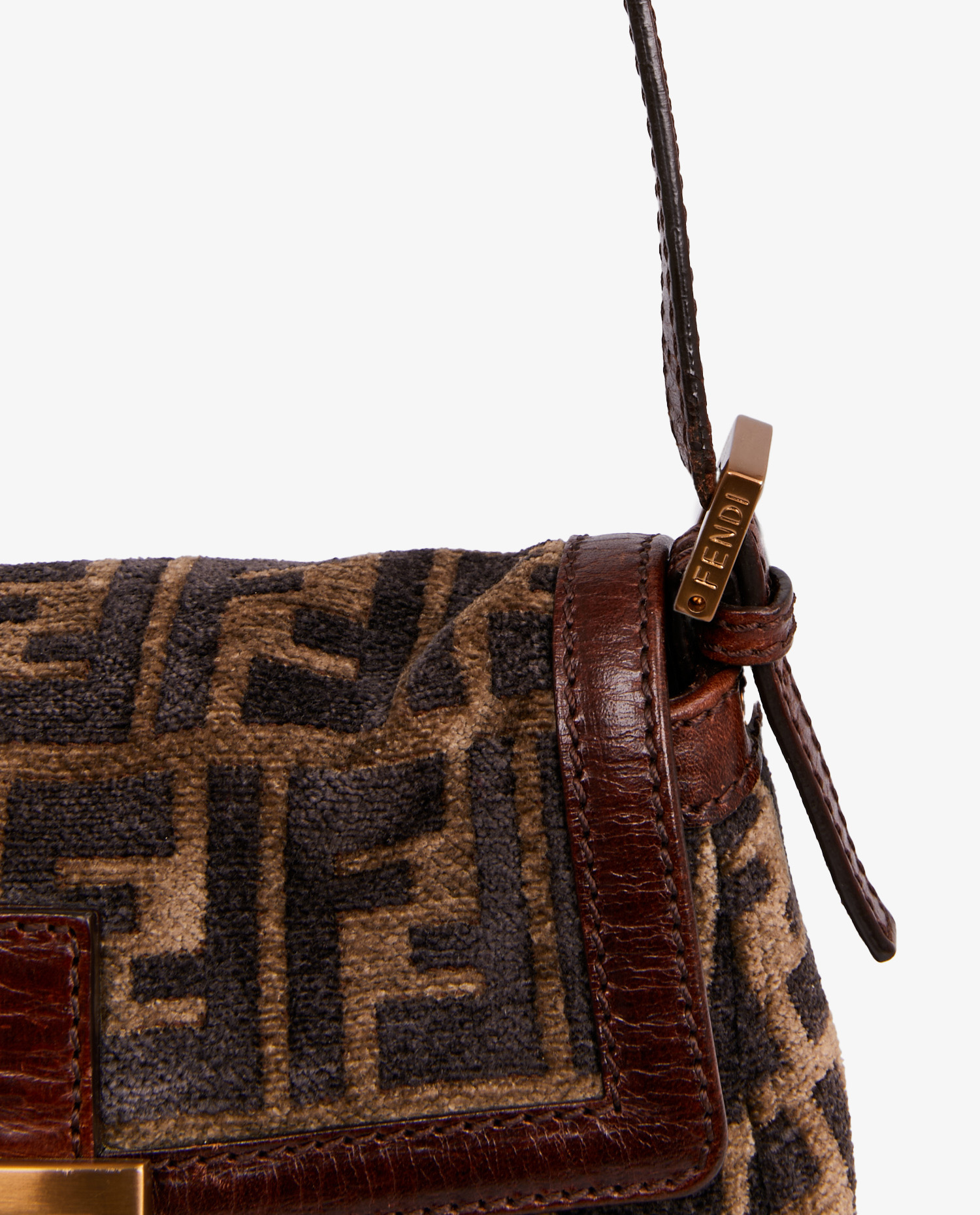 Sac Baguette Fendi Monogram – Image 9