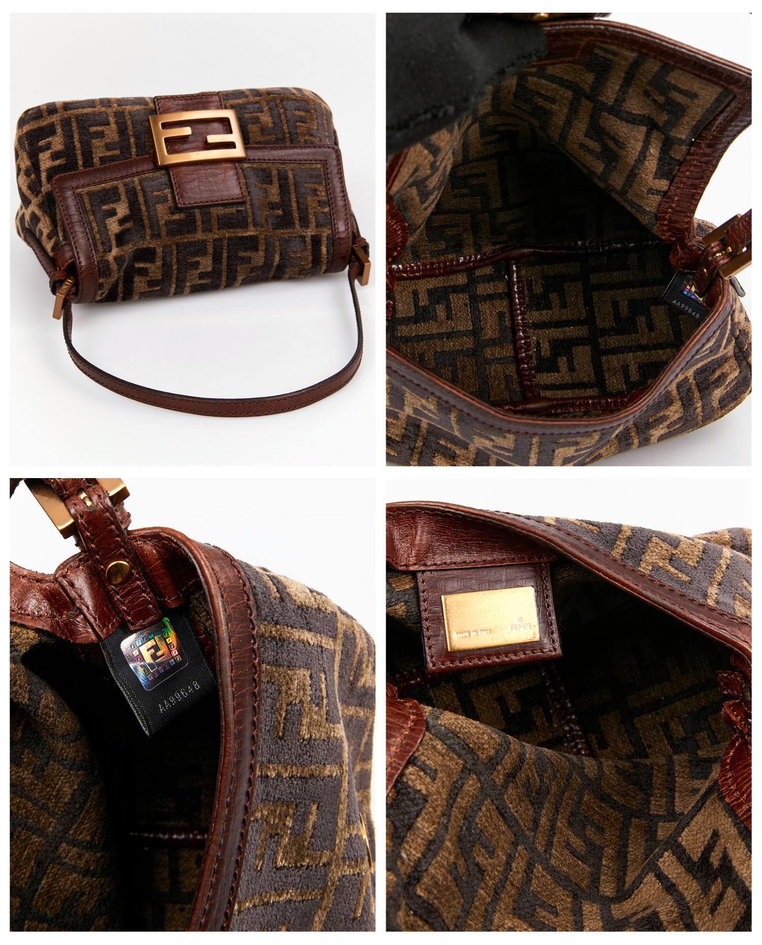 Sac Baguette Fendi Monogram – Image 7