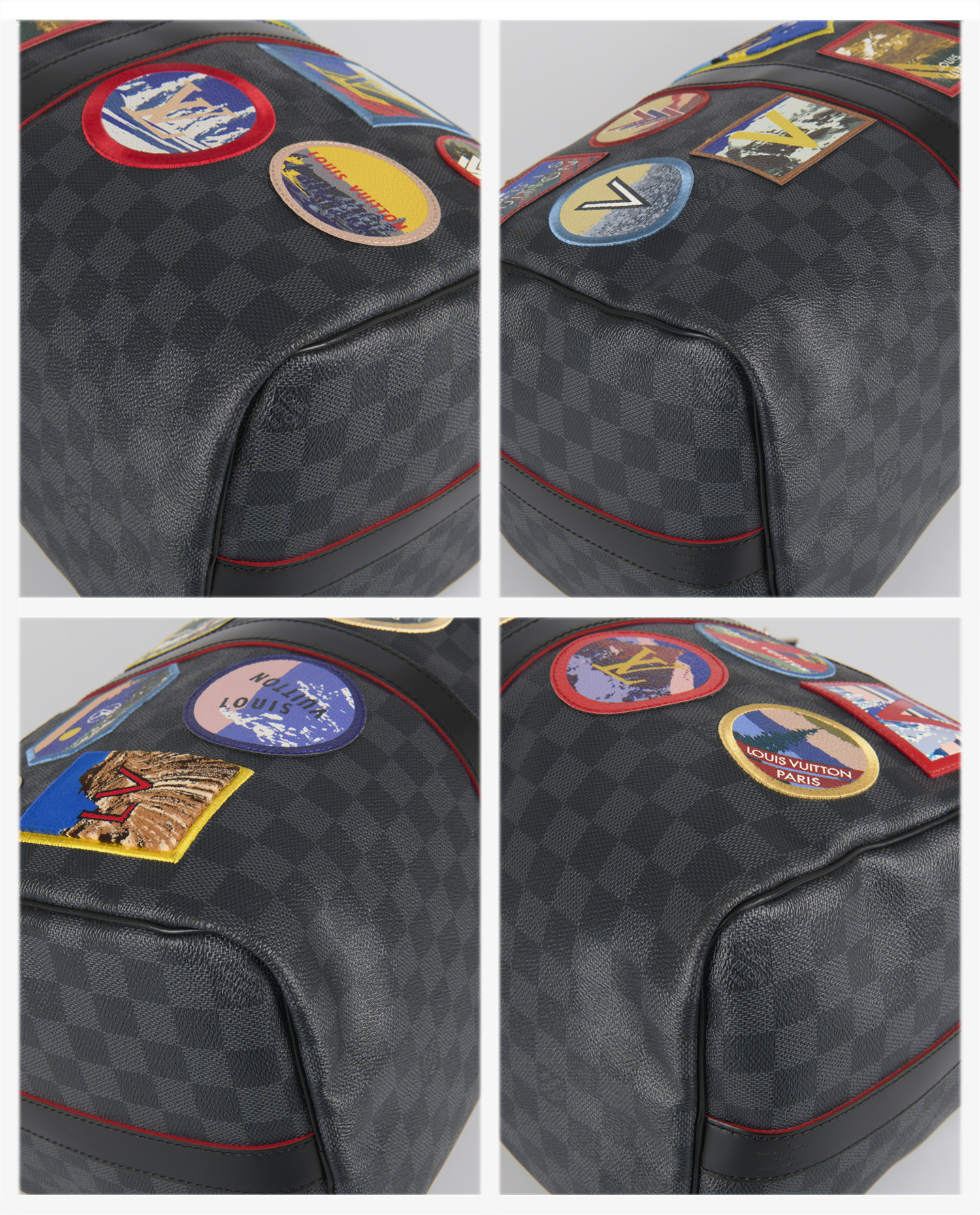 Keepall 45 "Alps" Louis Vuitton checkerboard canvas - Image 6