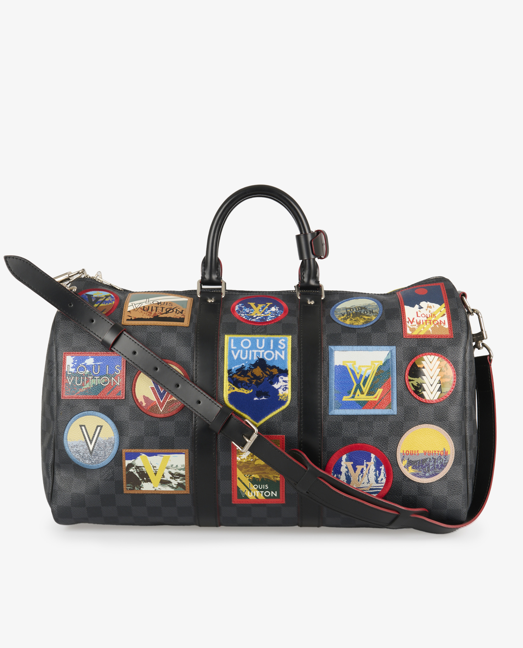 Keepall 45 "Alps" Louis Vuitton checkerboard canvas