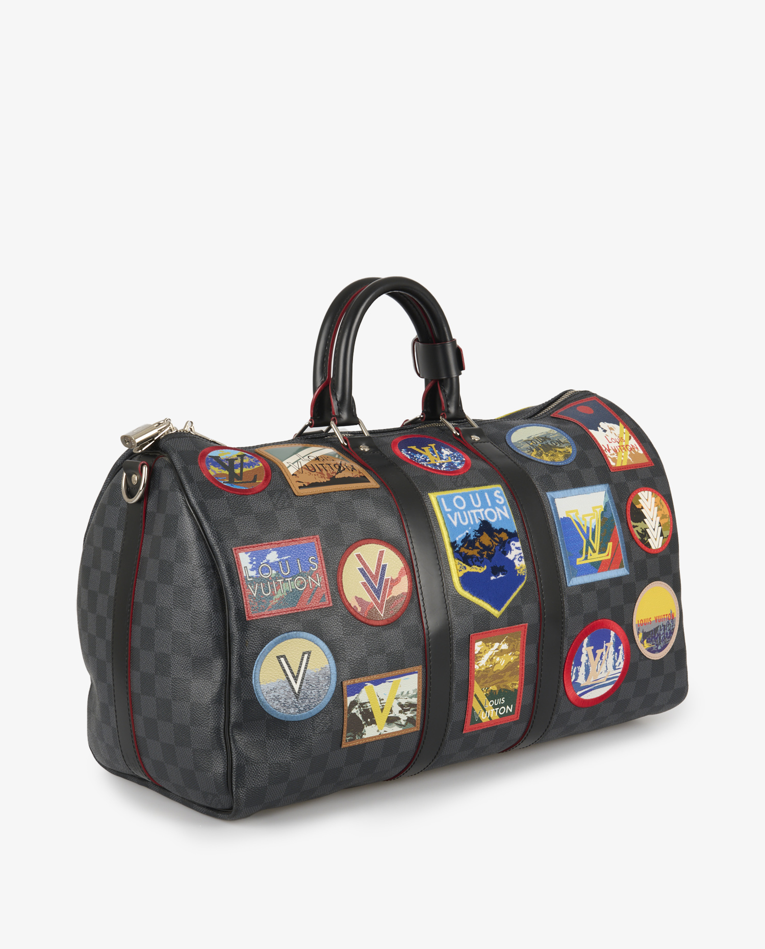 Keepall 45 "Alps" Louis Vuitton checkerboard canvas - Image 2