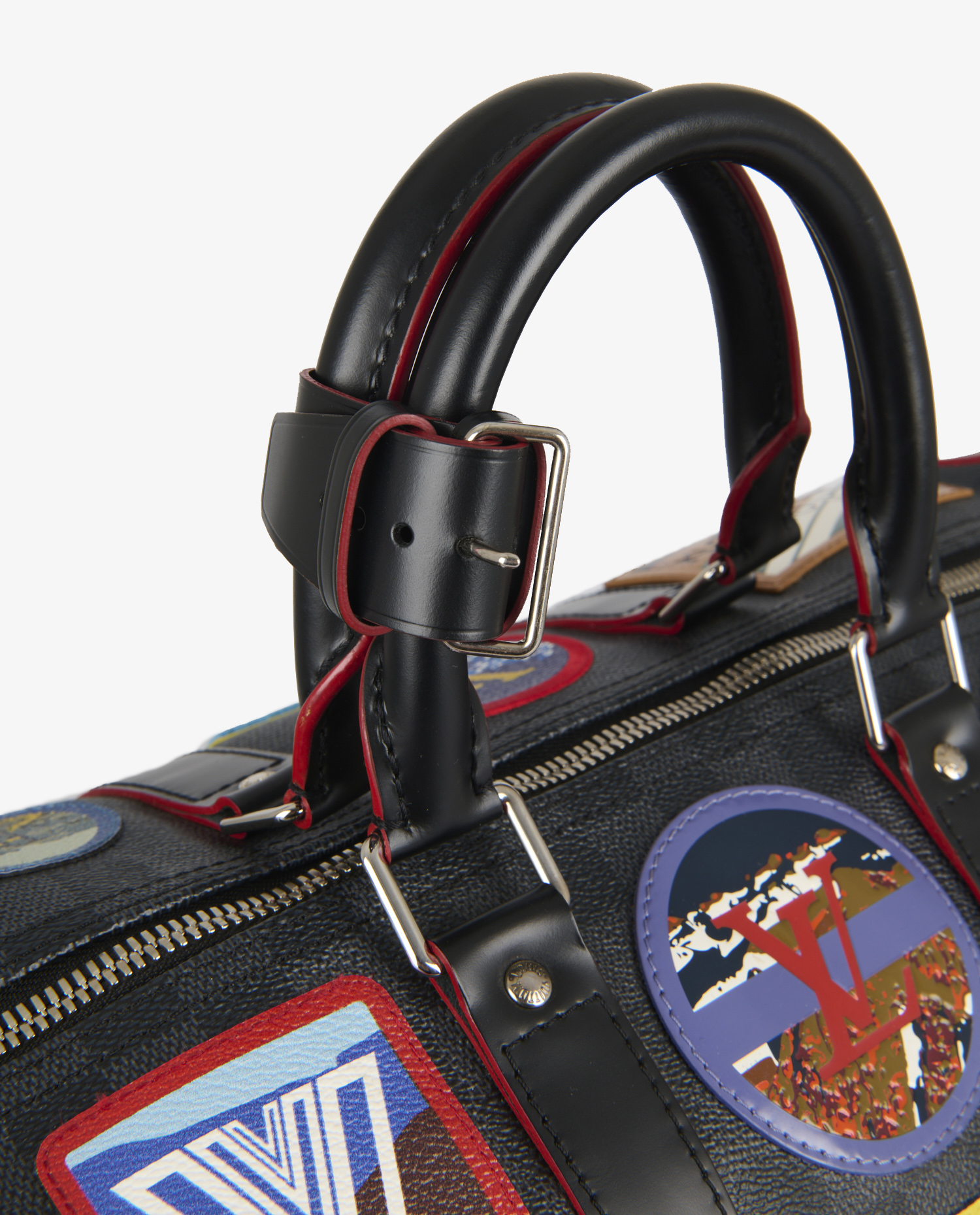 Keepall 45 "Alps" Louis Vuitton checkerboard canvas - Image 8