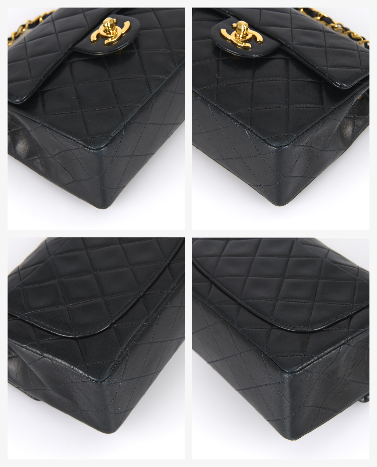 Sac Mini Timeless Chanel vintage noir – Image 6