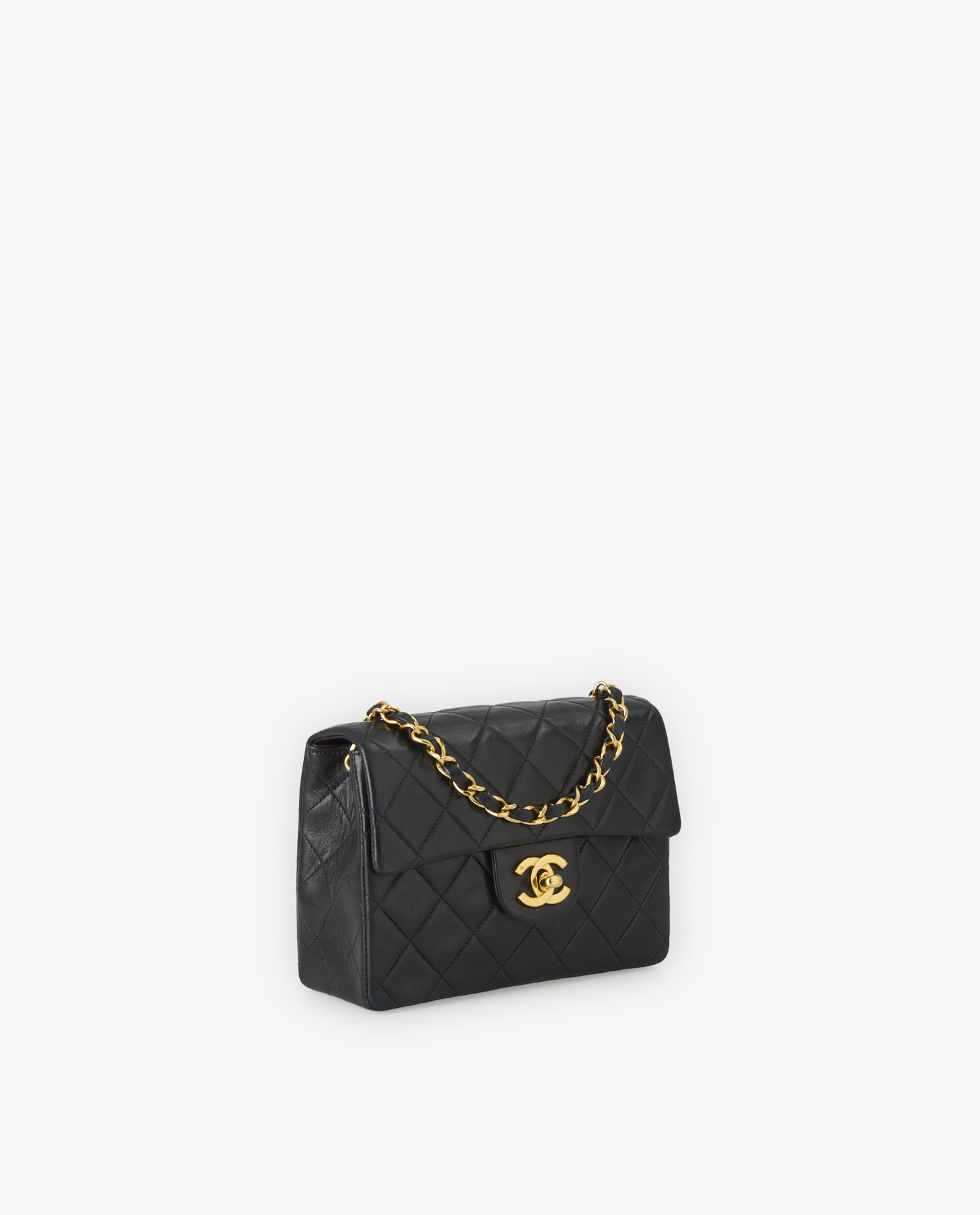 Sac Mini Timeless Chanel vintage noir – Image 2