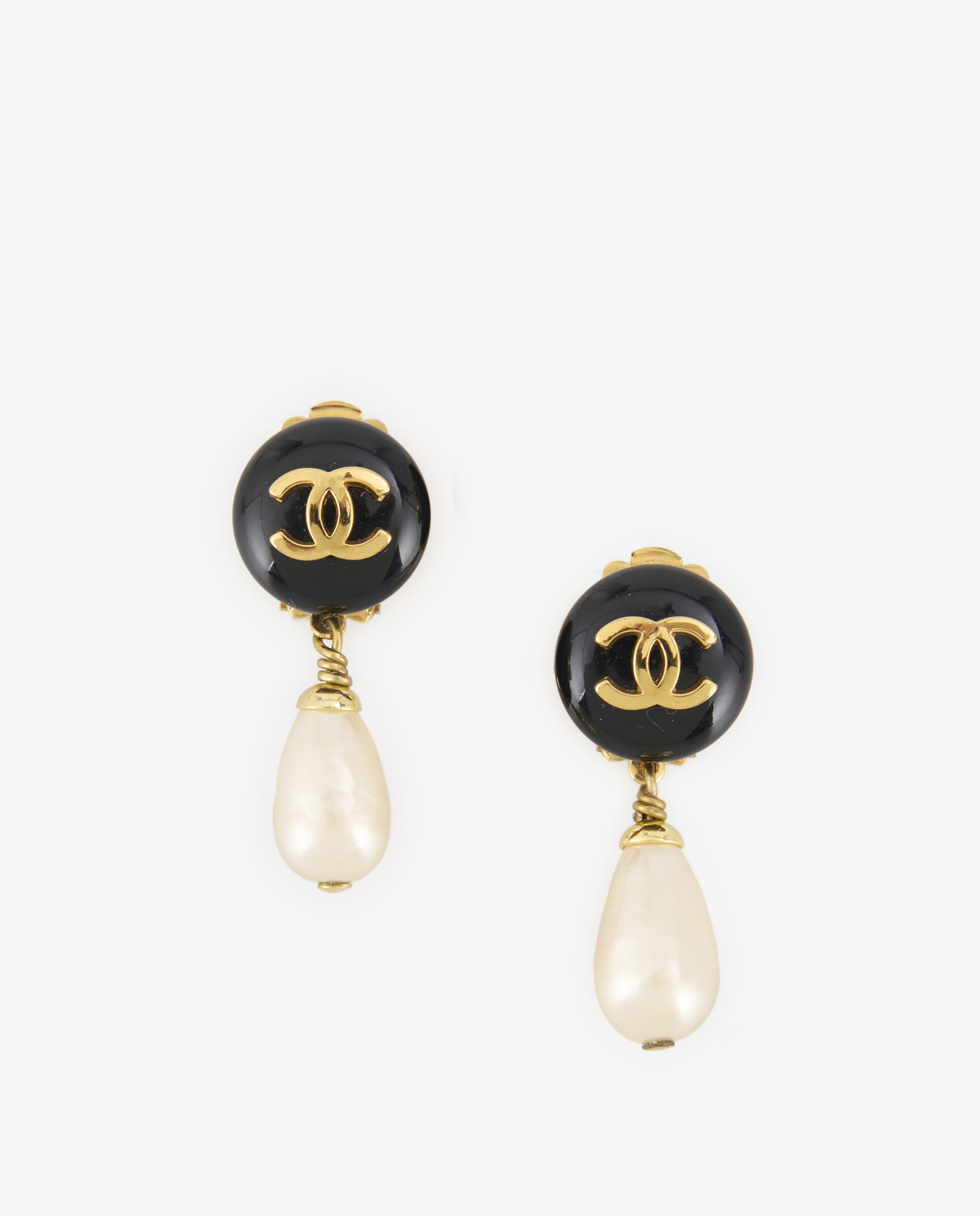 Clips perles vintage Chanel
