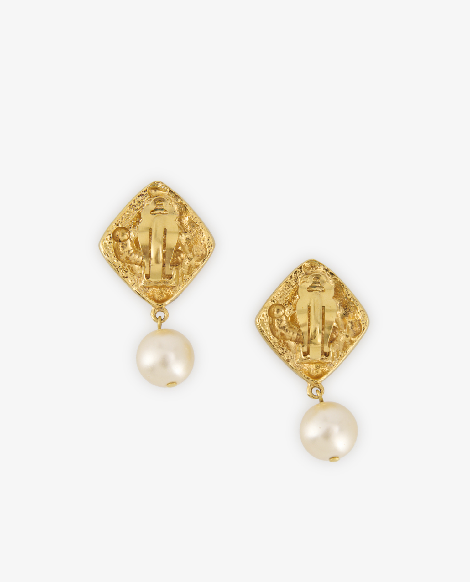 Clips vintage Chanel perles – Image 2