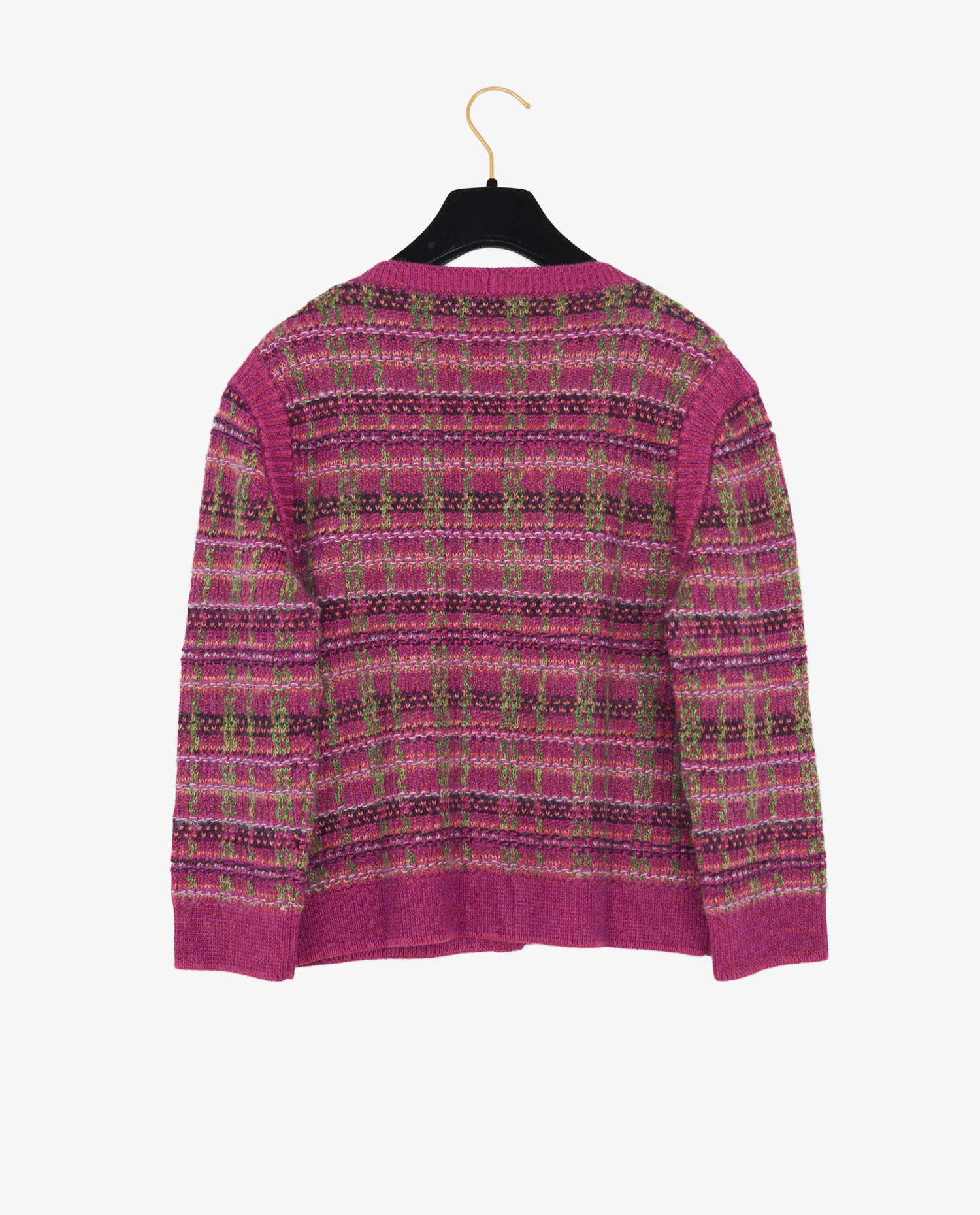 Chanel pink cashmere cardigan - Image 2