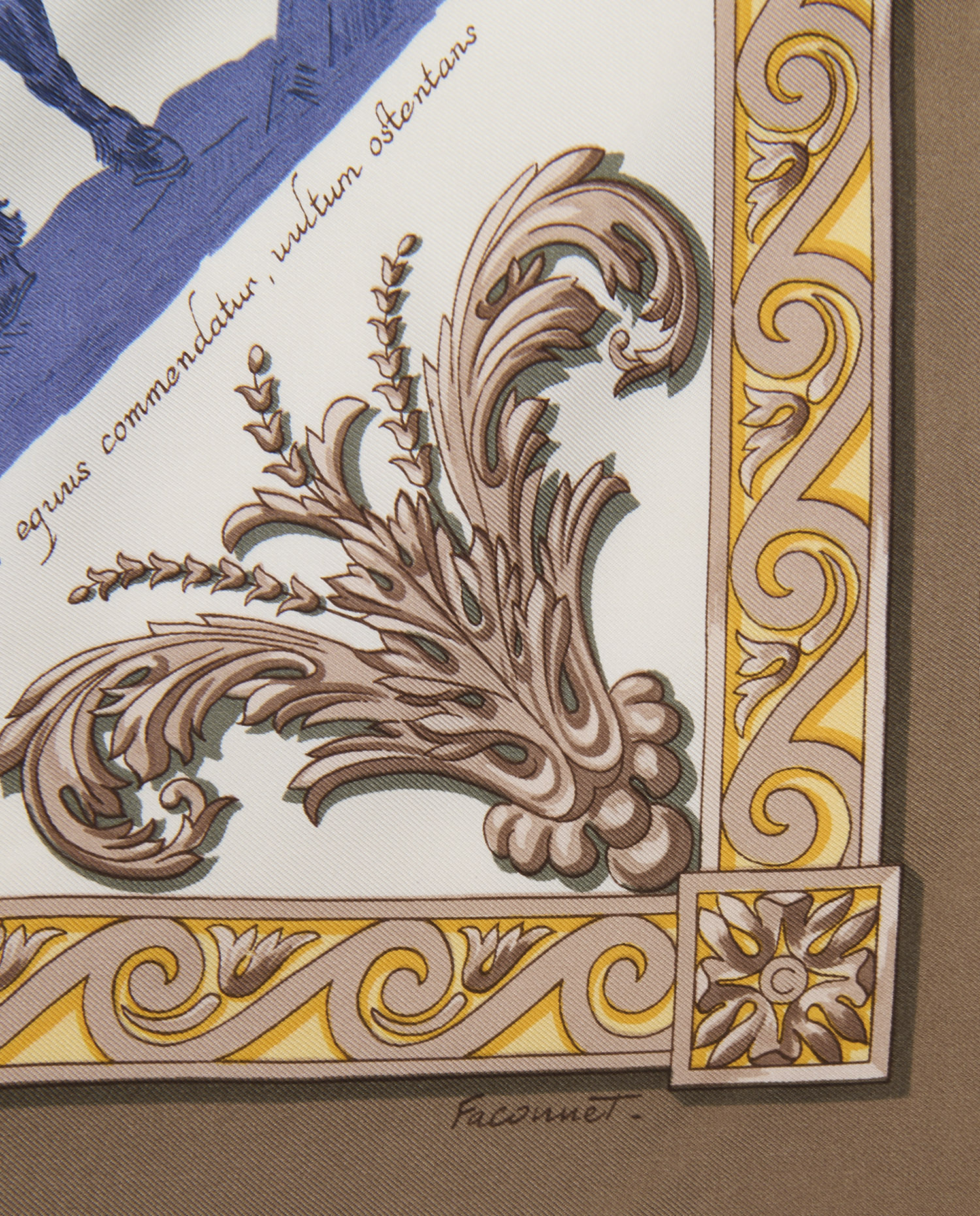 Hermès "Courbettes & Cabrioles" silk square - Image 3