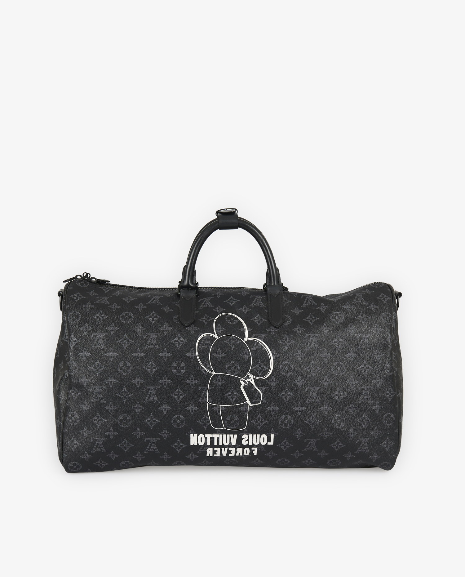 Keepall Louis Vuitton Monogram Eclipse "Vivienne Forever" – Image 4